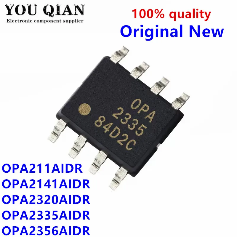 OPA211 OPA211AIDR, opa211atv, OPA2141AIDR, Opa2141, O2141A, OPA2320AIDR, O2320A, OPA2335AIDR, 2335 OPA2335, OPA2356AIDR, sop-8, 5 шт.