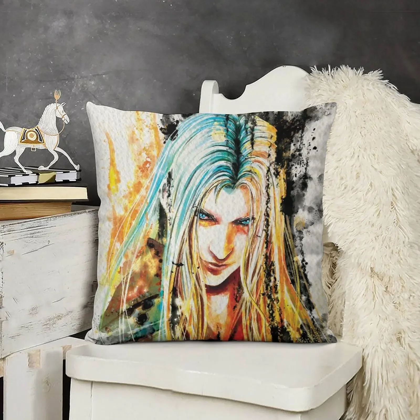 Подушка Sephiroth рождественская наволочка диванные подушки наволочки для подушек