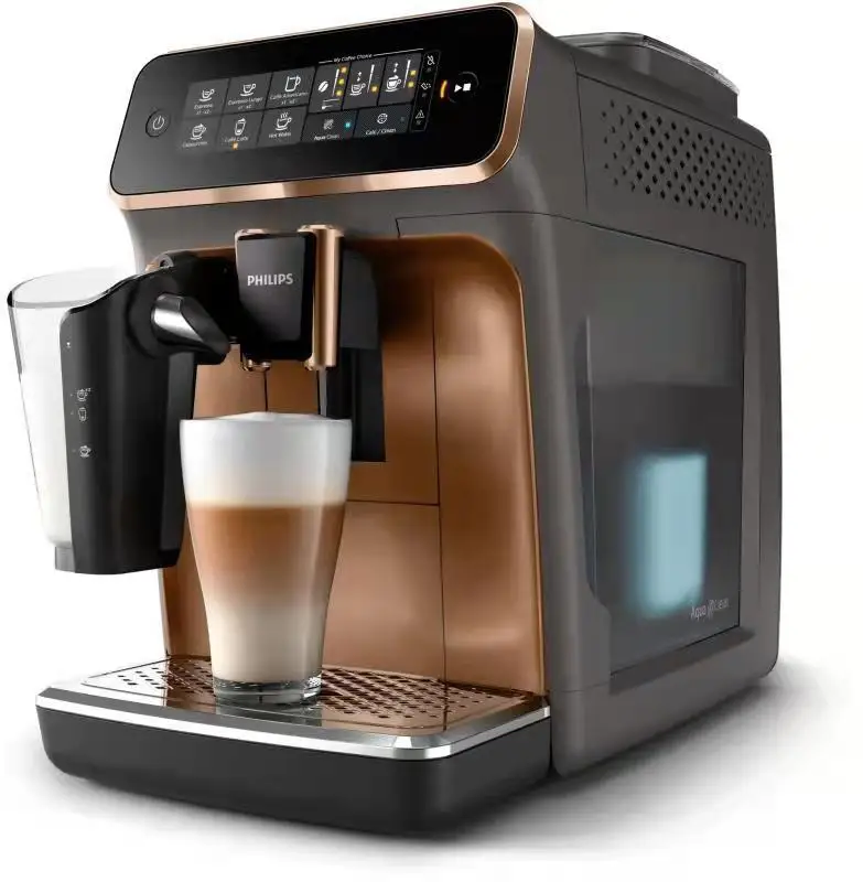 

5 Types Of Coffee 220V Philips LatteGo 12Gear Grinding Coffee Machine Automatic Coffee Machine Coffee Maker Home Appliances