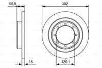 

0986479 A93 for rear brake mirror (disc) MASTER III 2.3DCI 10 (double wheel)