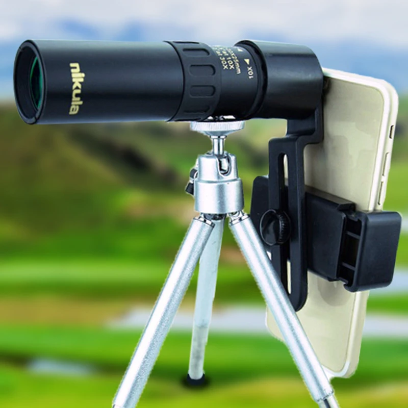 

10-300x40mm Monocular Telescope Super Zoom Monocular Quality Eyepiece Portable Binoculars Hunting Night Vision Scope Camping