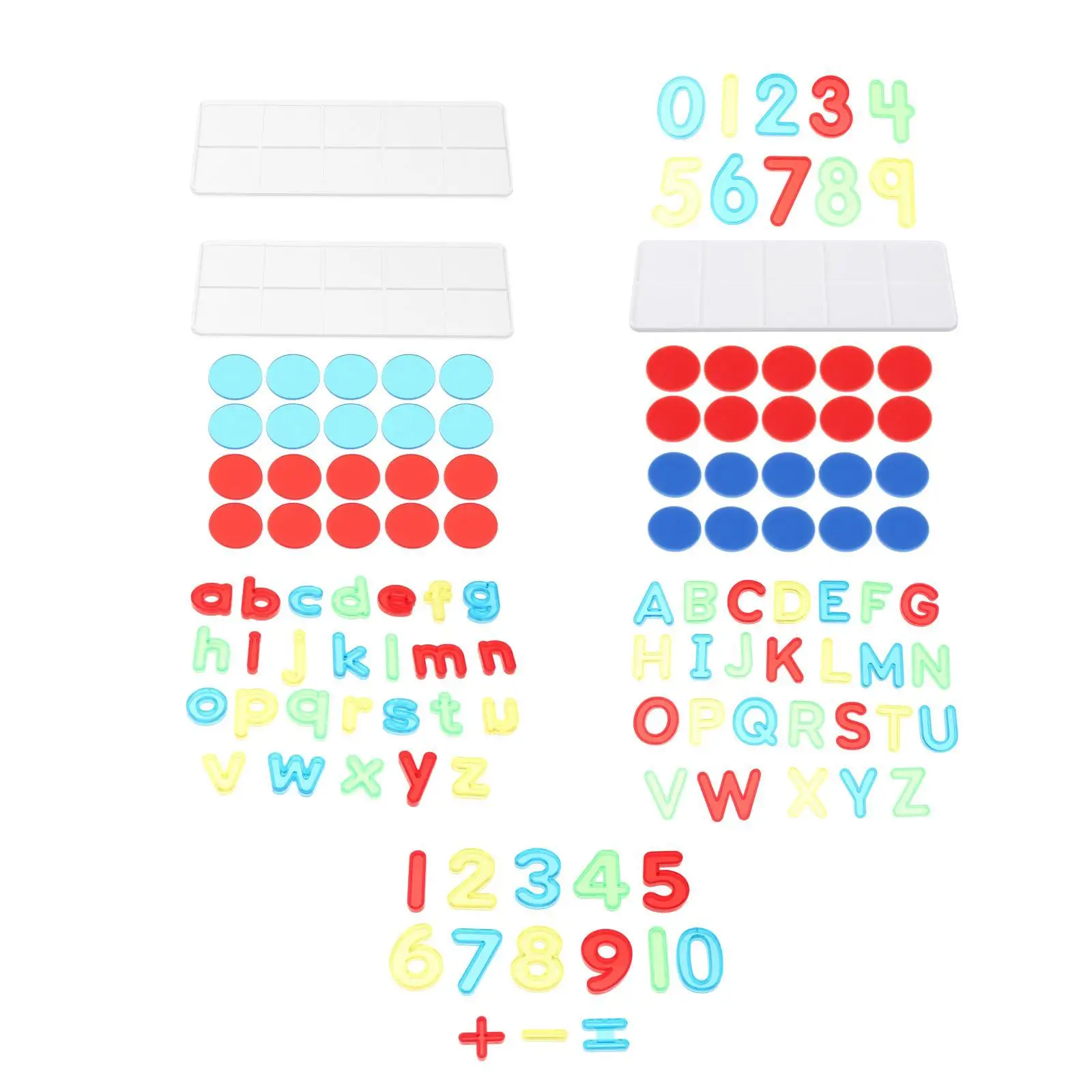 

Montessori Math Toys Number Counting Teaching Alphabet Toys for Children