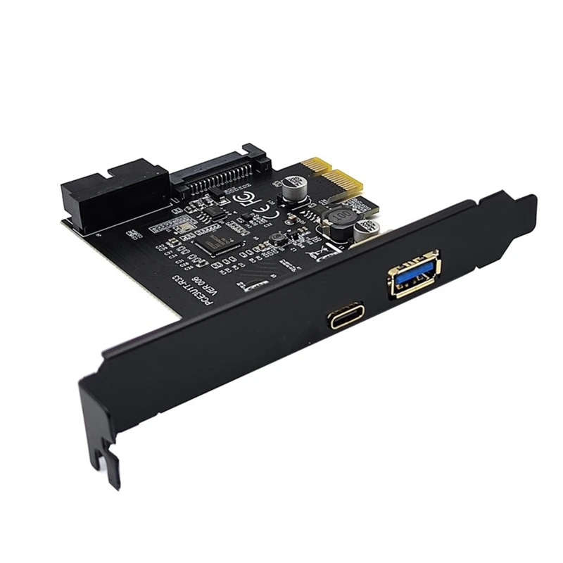 USB Type-C PCI-E адаптер R2LB с внутренним 19Pin USB3.0 5 Мбит/с PCI экспресс-карта RENESAS D720201