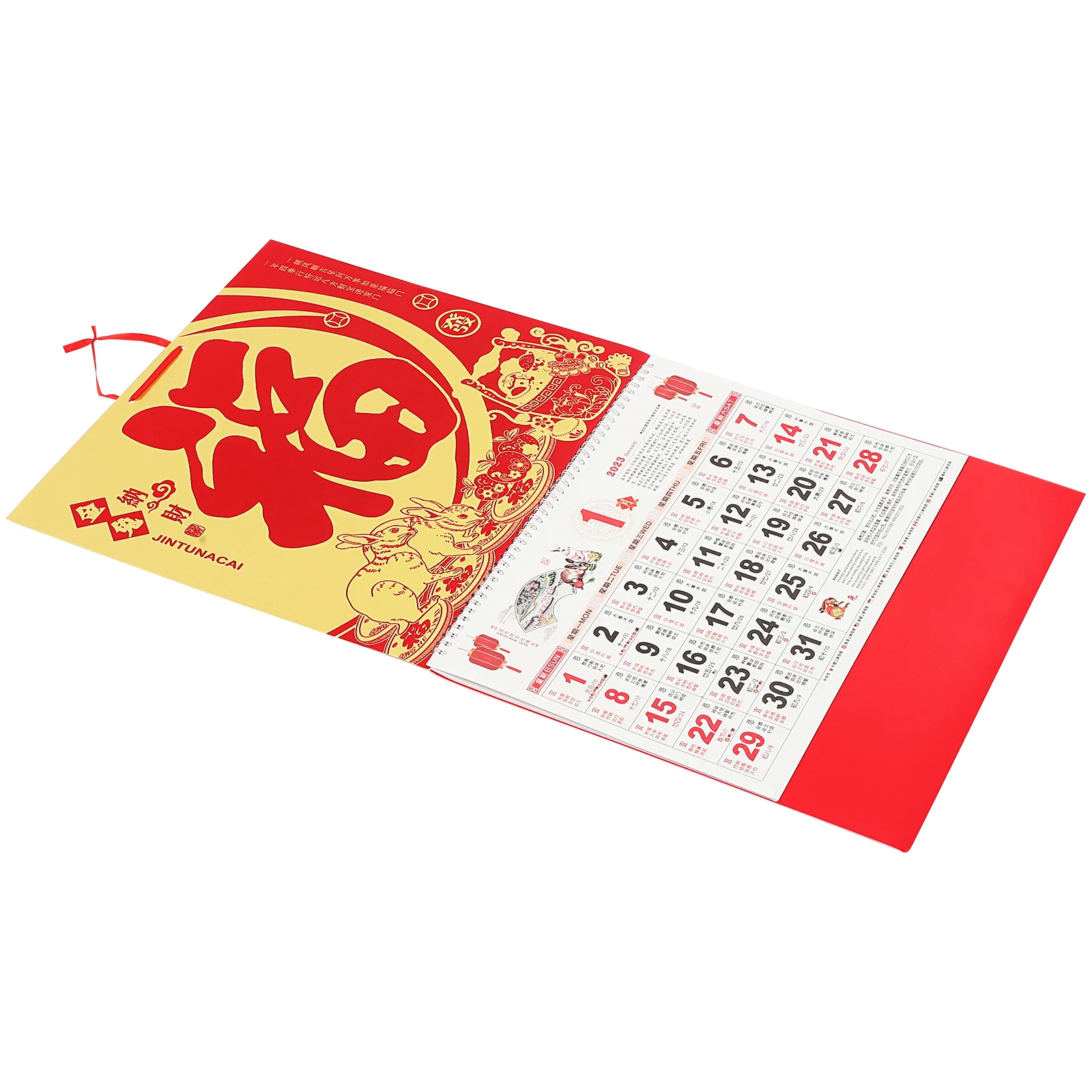 

Calendar Chinese Wall Year Daily Traditional Zodiac New 2023 Fook Schedule Calendars Shui Feng Book Ornament Planner Organizer