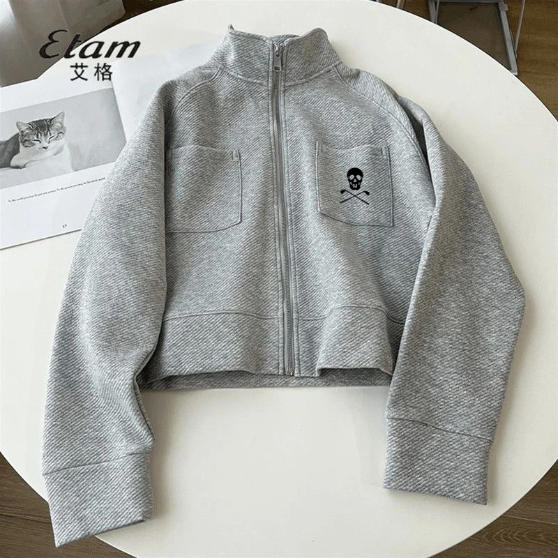 2023 new spring Korean zip jacket short golf suit women's baseball net jacket jacket jacket high quality