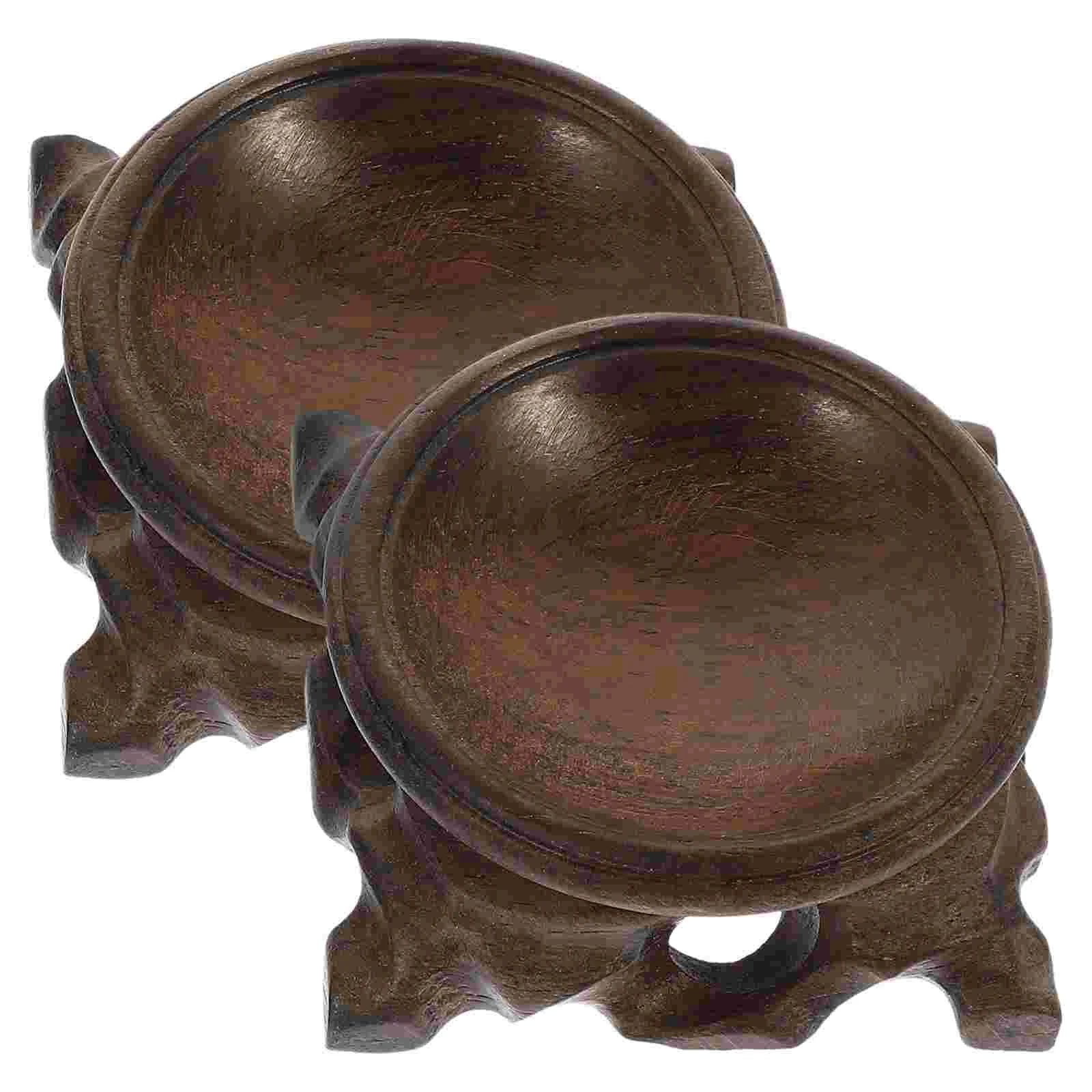 

Standcrystal Holder Display Base Sphere Wood Wooden Egg Globe Stone Orb Stands Rackdecorative Holders Gemstone Adorn