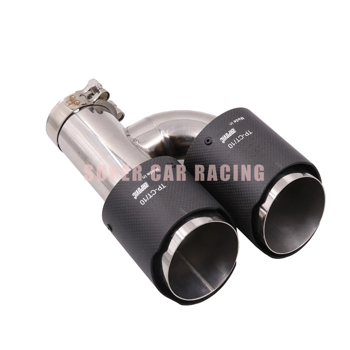 Автомобильный Стайлинг модифицированный двойной выхлопной глушитель из