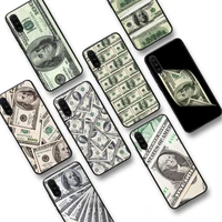 maiyaca money dollars bill cash ben franklin phone case for redmi 8 9 9a for samsung j5 j6 note9 for huawei nova3e mate
