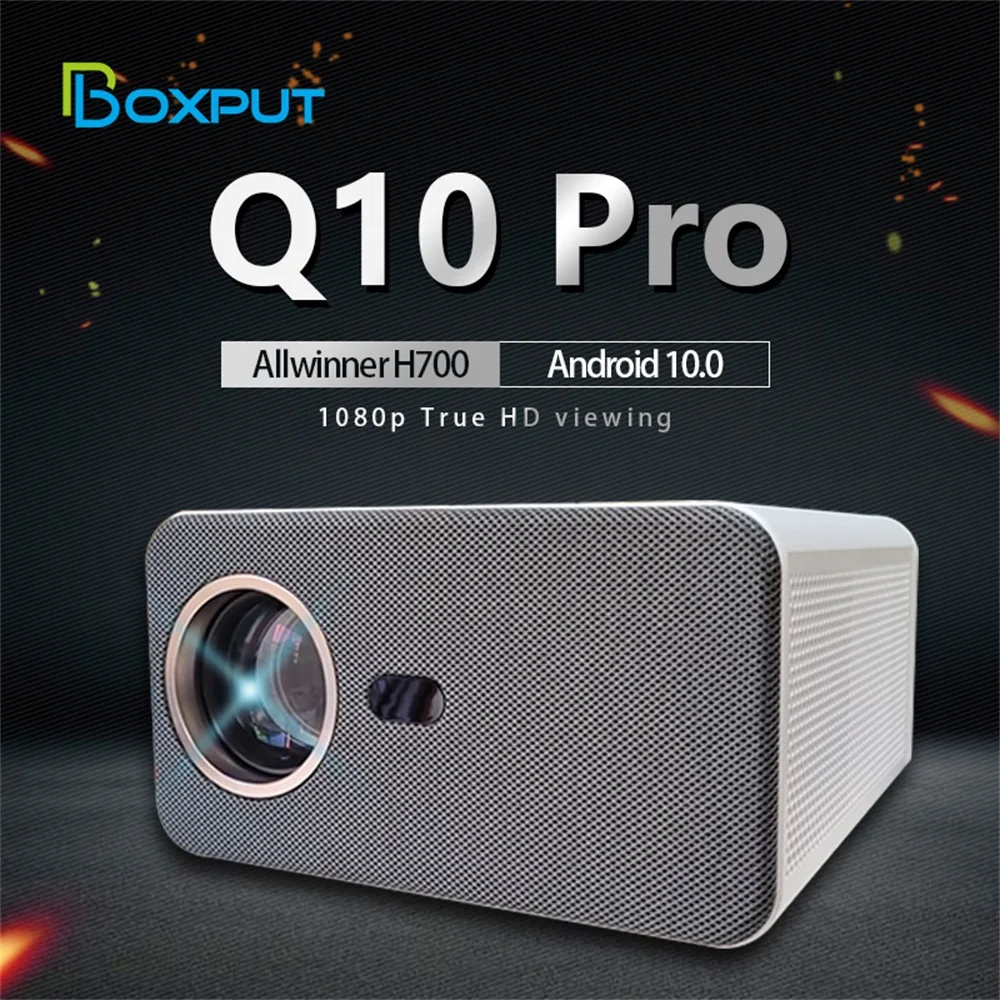 

Q10 Pro Projector Full HD Home office Theater Allwinner H700 Android 10.0 Display Device Movie Beamer 1080P Projectors for Home