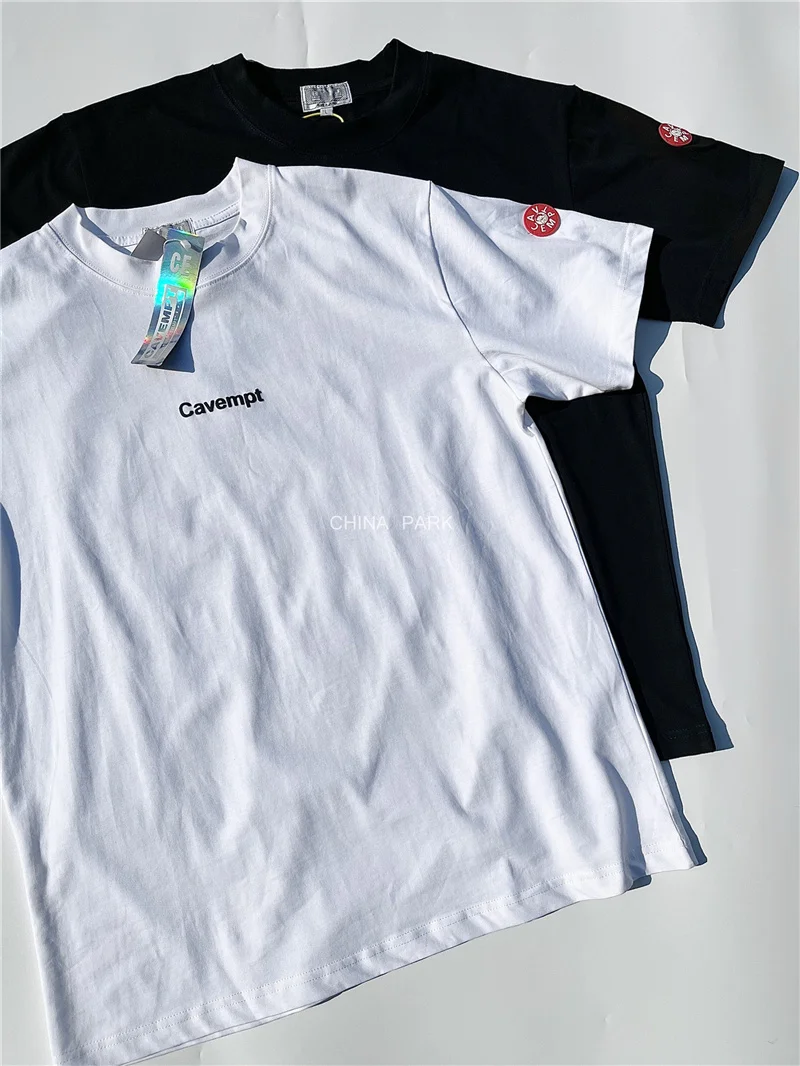 

New Cavempt Psychedelic Puff Printing TOPS Men Women High-Quality Oversize CAV EMPT C.E T-shirt
