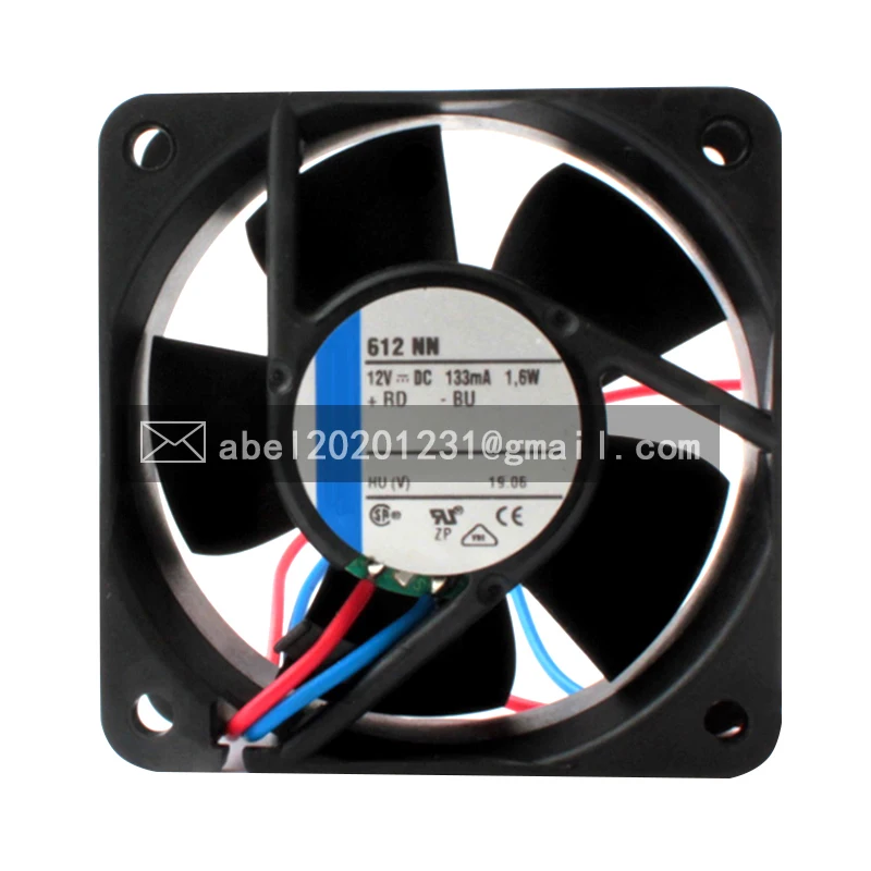 

BRAND NEW ORIGINAL 612NN 612 NN DC 12V COOLING FAN 6025 60*60*25MM