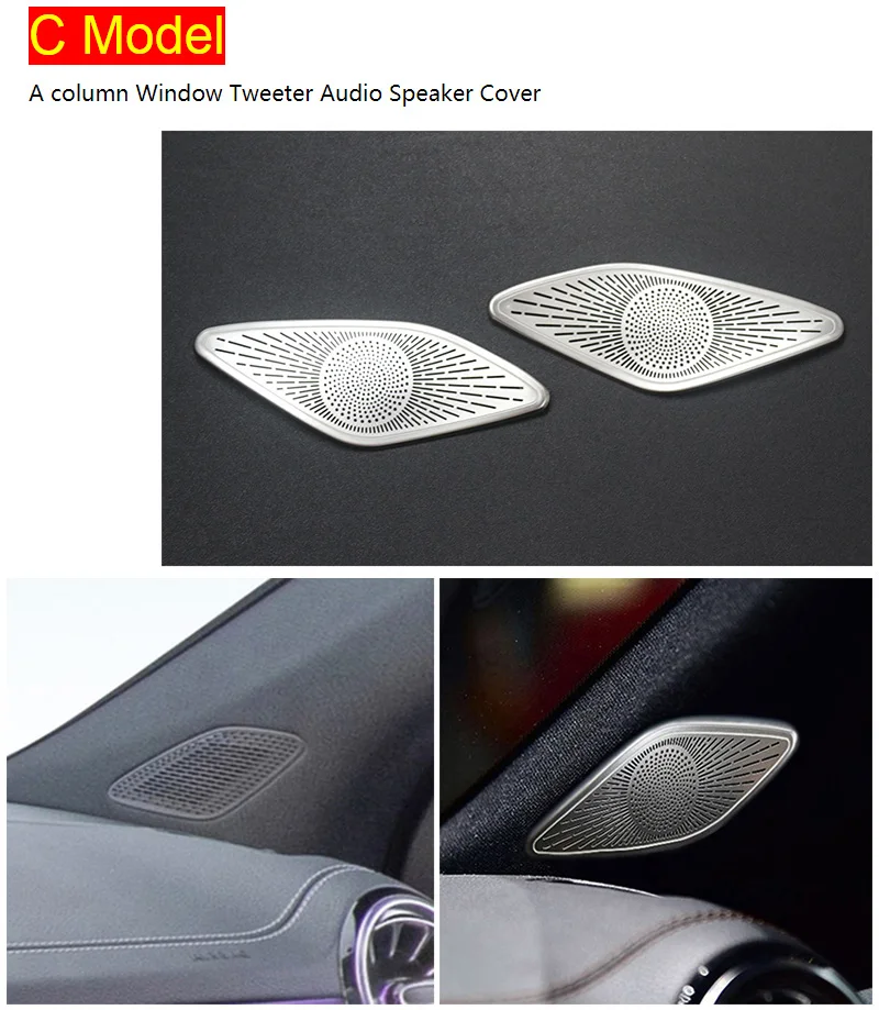 

Автомобильный Стайлинг аудио динамик для Mercedes Benz GLB Class X247 2020-2023 приборная панель громкоговоритель крышка наклейки отделка авто аксессуары