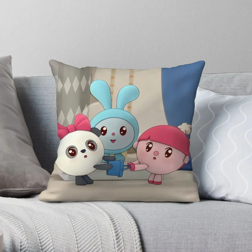 Декоративные Наволочки BabyRiki 45x45 См Квадратные С Клетчатым Принтом