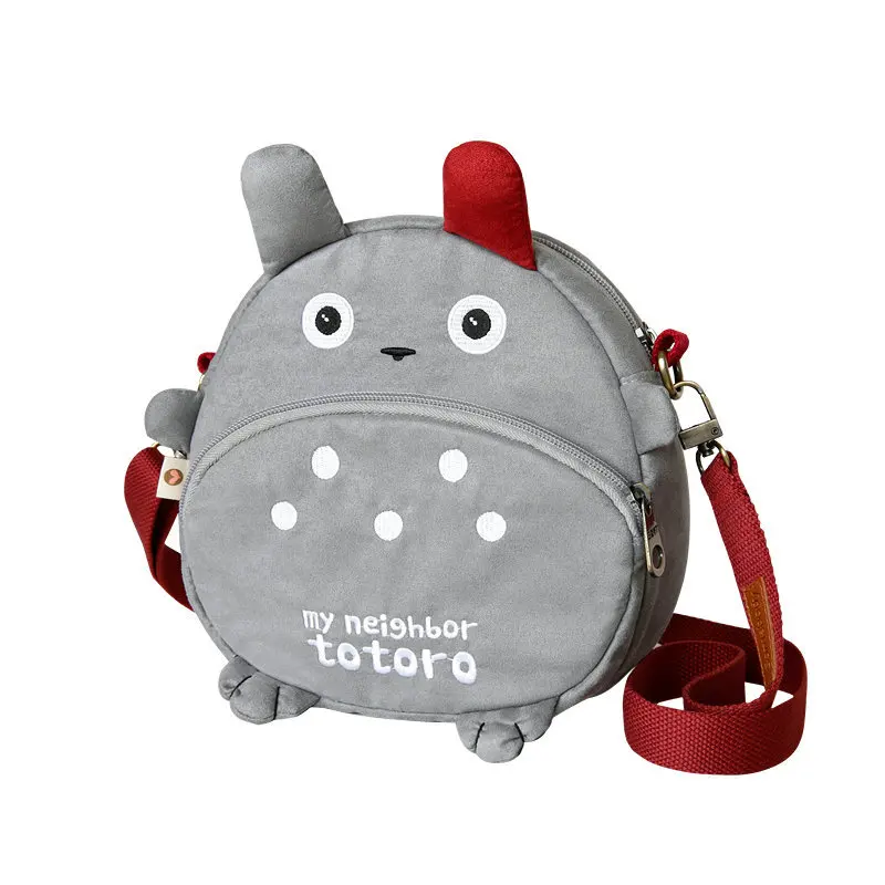 Children Small Bags Totoro 2022 New Mobile Phone Bag Girl Boy Cute Cartoon Student Messenger Bag