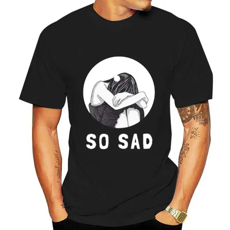 

Anime Shirt Aesthetics Shirts Anime Sad Girl Japan Shirt Manga Shirt Japanese shirt Men Women sizes Hand Screenprinted