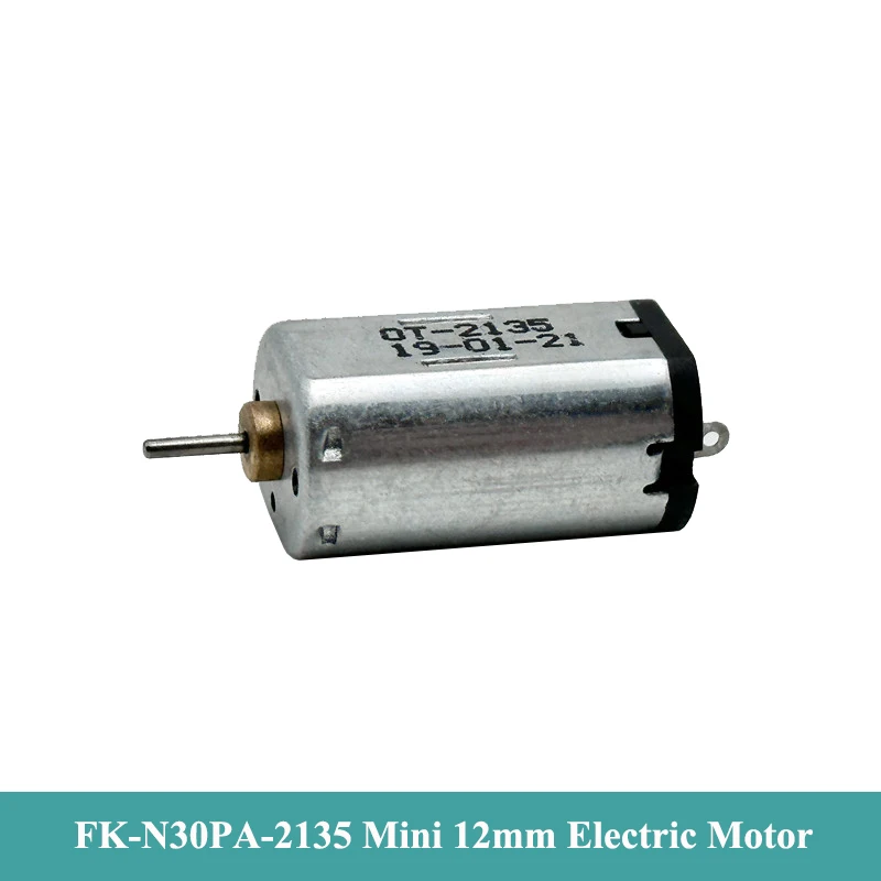 

FK-N30PA-2135 Mini N30 Motor DC 3V 3.7V 4.2V 40000RPM High Speed Strong Magnetic Micro 12mm*10mm Engine DIY RC Hobby Toy Model