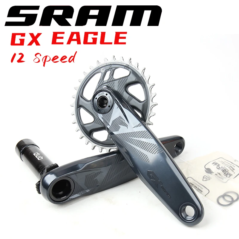 2021 SRAM FC GX EAGLE DUB кривошипная система 1X1 2 скорости MTB горный велосипед 170 мм 175 32T 34T