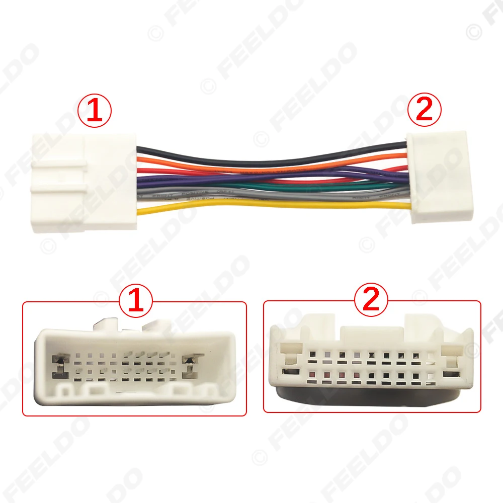 Проводка FEELDO для автомобильной стереосистемы аудио радио адаптер моделей