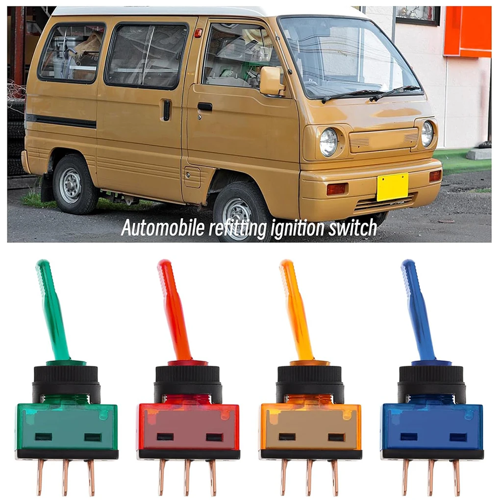 

2/3/5 4 шт. 12 В постоянного тока 20 А переключатель для домов на колесах удобный эффективный переключатель ВКЛ-ВЫКЛ