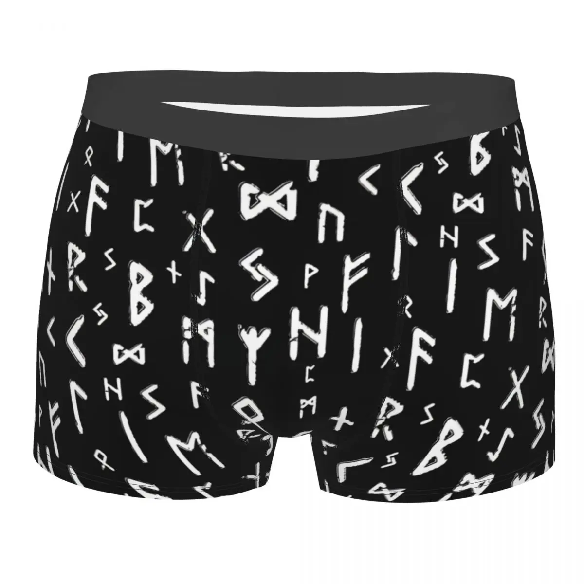 

Elder Futhark Runes Runic Alphabet Viking Vikings Valhalla Underpants Panties Shorts Boxer Briefs Male Underwear Homme