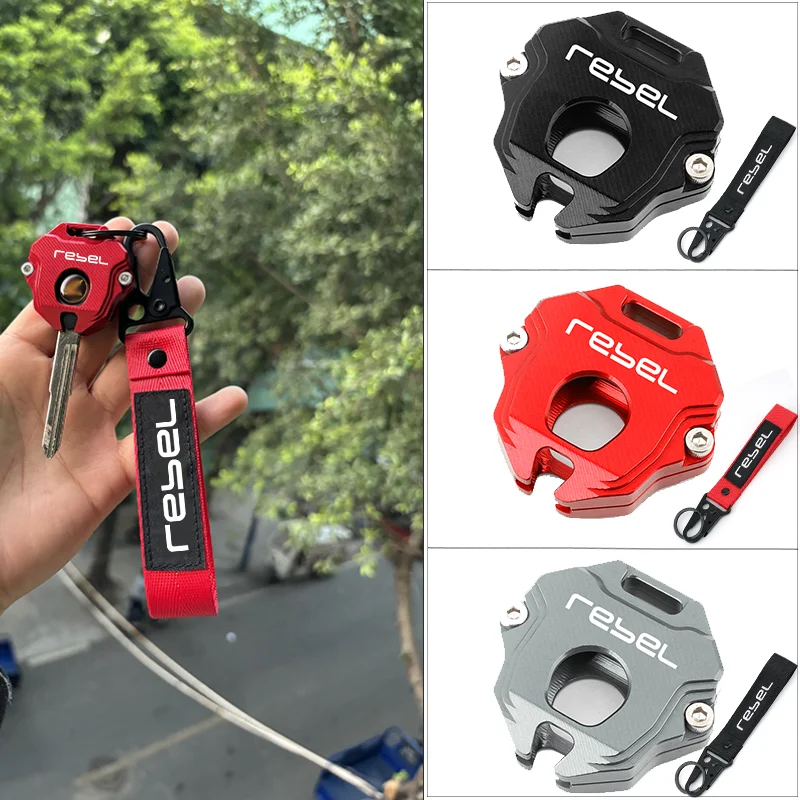 Аксессуары для мотоциклов чехол ключей с ЧПУ брелок Honda Rebel CM1100 REBEL 1100 1100T DCT