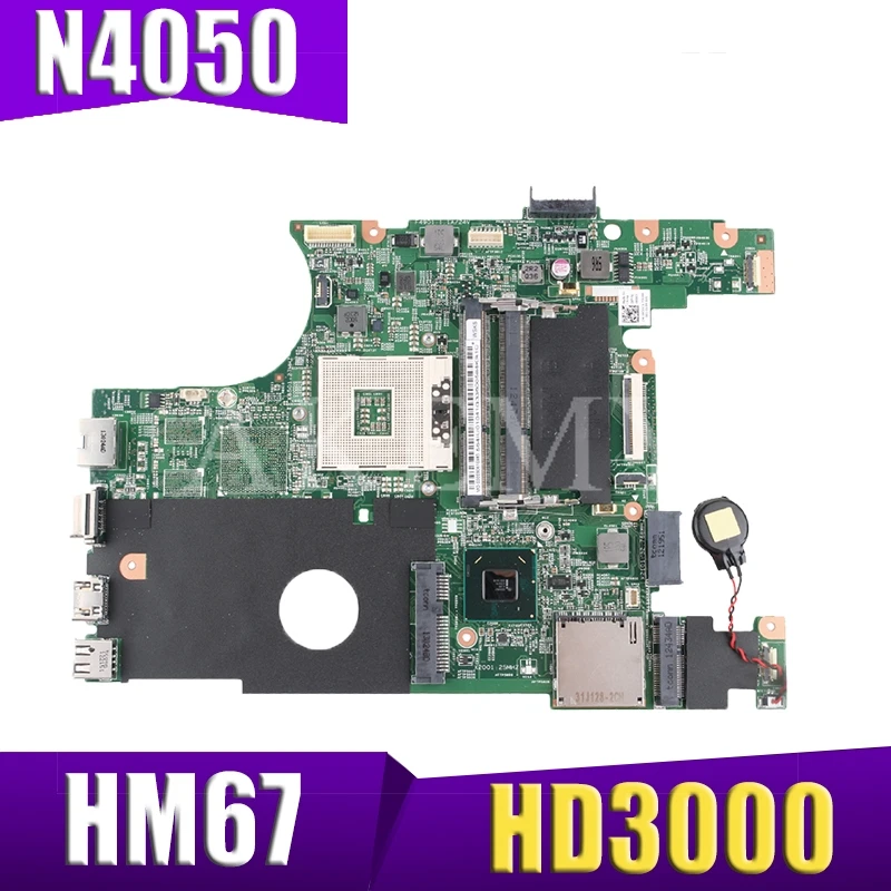 

Материнская плата X0DC1 0X0DC1 для ноутбука DELL INSPIRON 14R N4050, материнская плата HD 3000 HM67 s989 работает