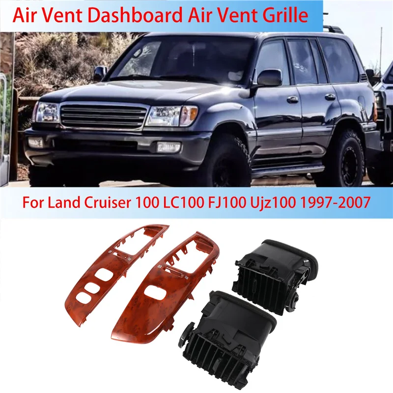 

Car LHD Interior Dashboard Air Vent Panel for-Toyota Land Cruiser 100 LC100 FJ100 Ujz100 1997-2007
