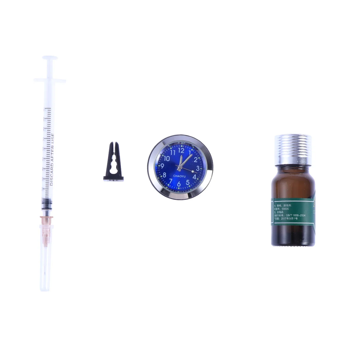 

1 шт. практичные Современные стильные креативные Удобные вращающиеся на 360 градусов Ароматические часы аксессуары для украшения автомобиля