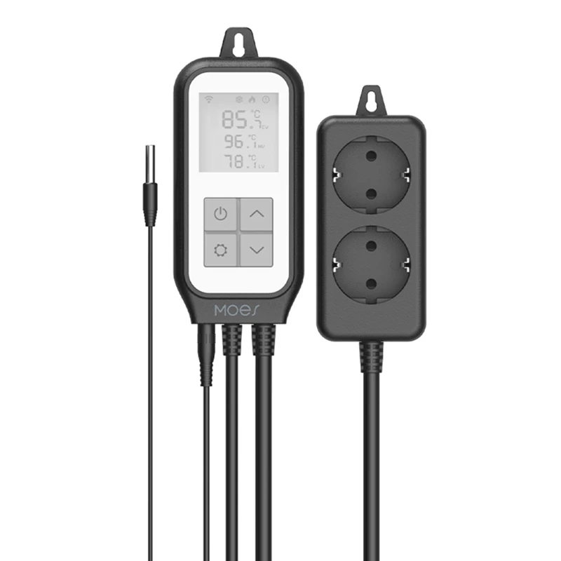Wi-Fi цифровой термостат температуры розетка режим нагрева и охлаждения для