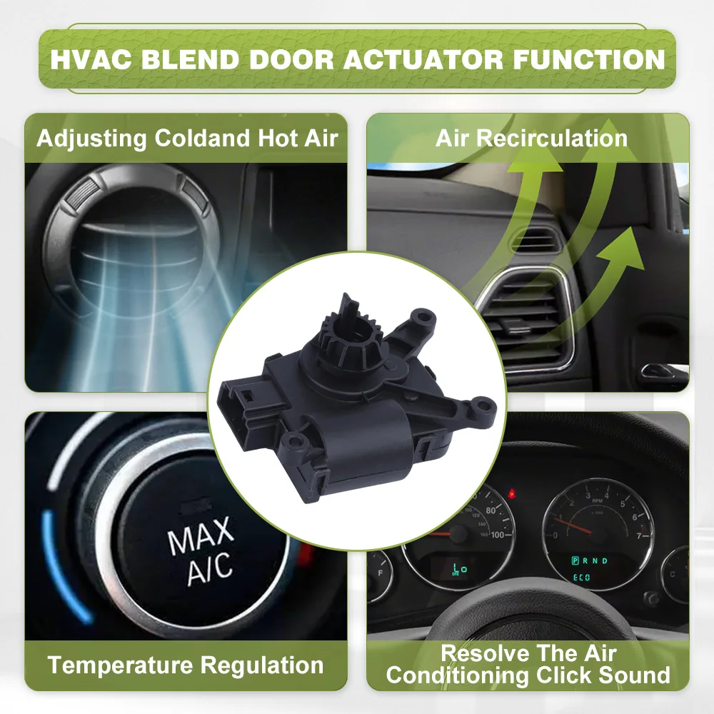 

5-контактный новый 5Q 0898511 G 604-820 Дверной привод смеси обогревателя, автомобильные аксессуары, для VW Golf для Audi A3 2013-2018 гг