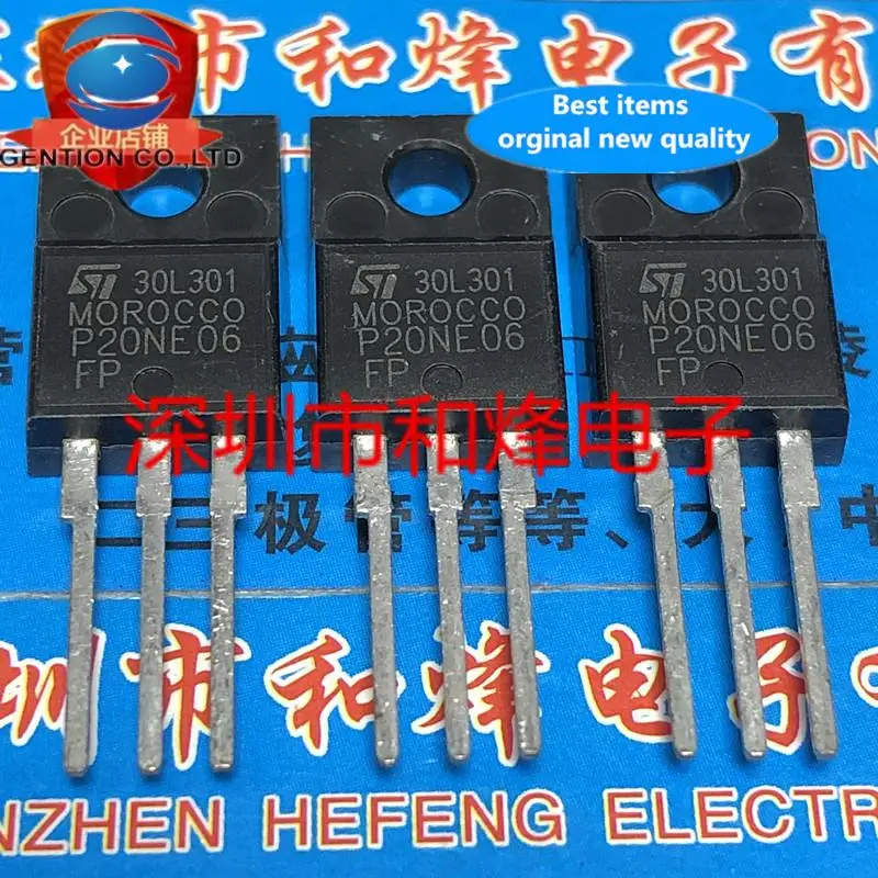 

10 шт., 100% оригинальная новая модель P20NE06FP STP20NE06FP 60V20A