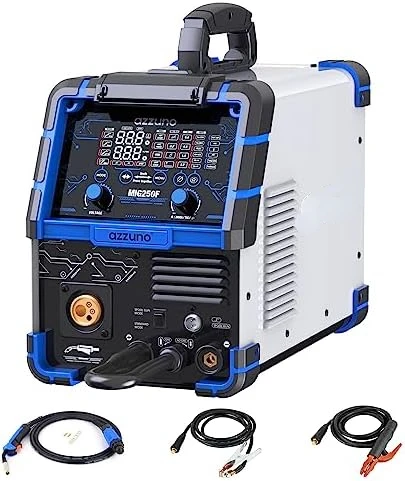 

200A MIG Welder,110V/220V Dual Voltage multiprocess welder,Gas Gasless MIG Welding Machine,4 in 1 Flux MIG/Solid Wire/Lift TIG/S