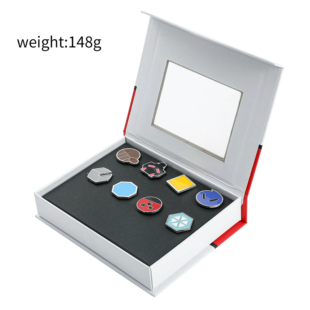 Броши Для Региональной Лиги Pokemon Металлическая Фигурка Из Цинкового Сплава