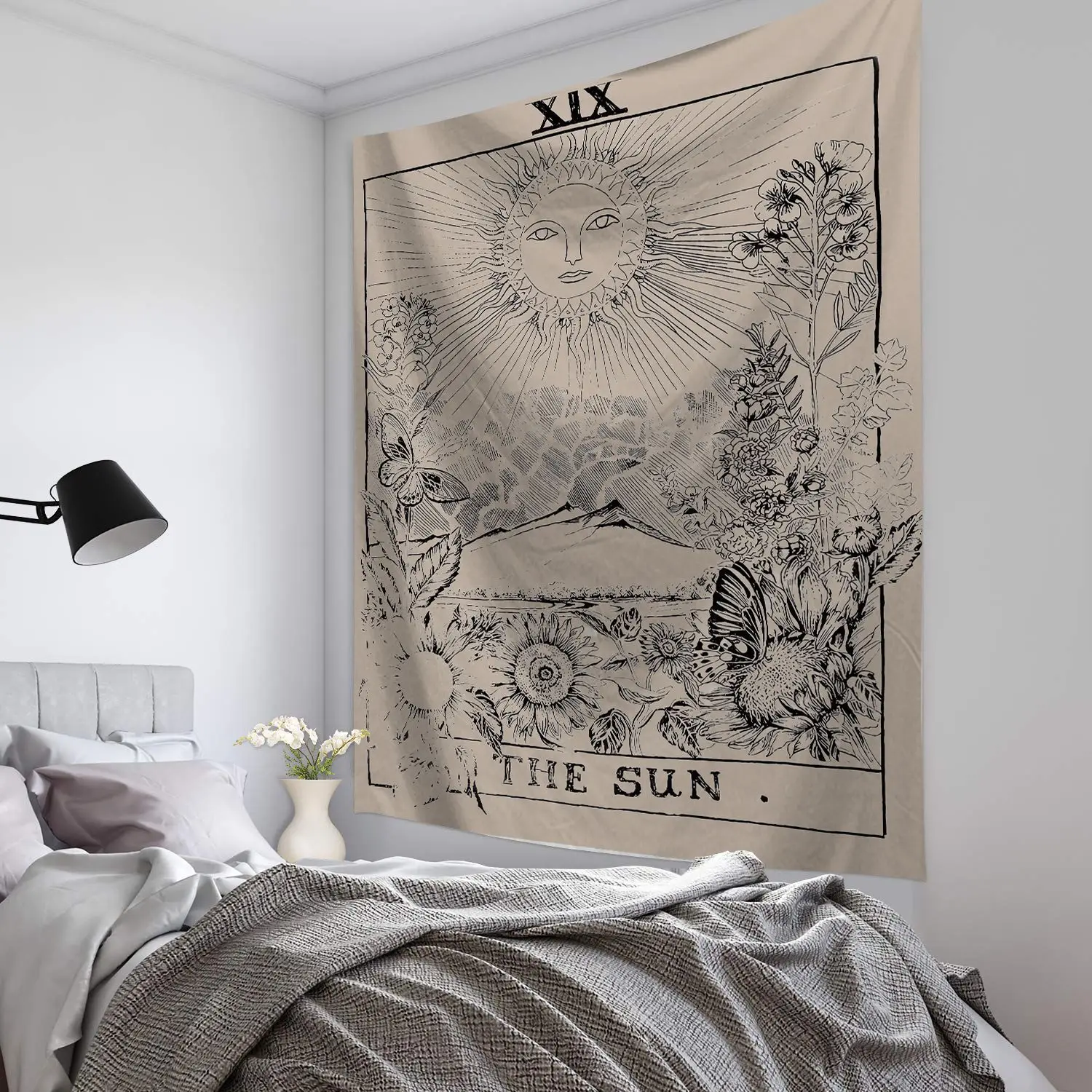 

Photographic Decorative Background Cloth Room Decor Aesthetic Divination Tarot Card Tapestry Wall Hanging Astrology