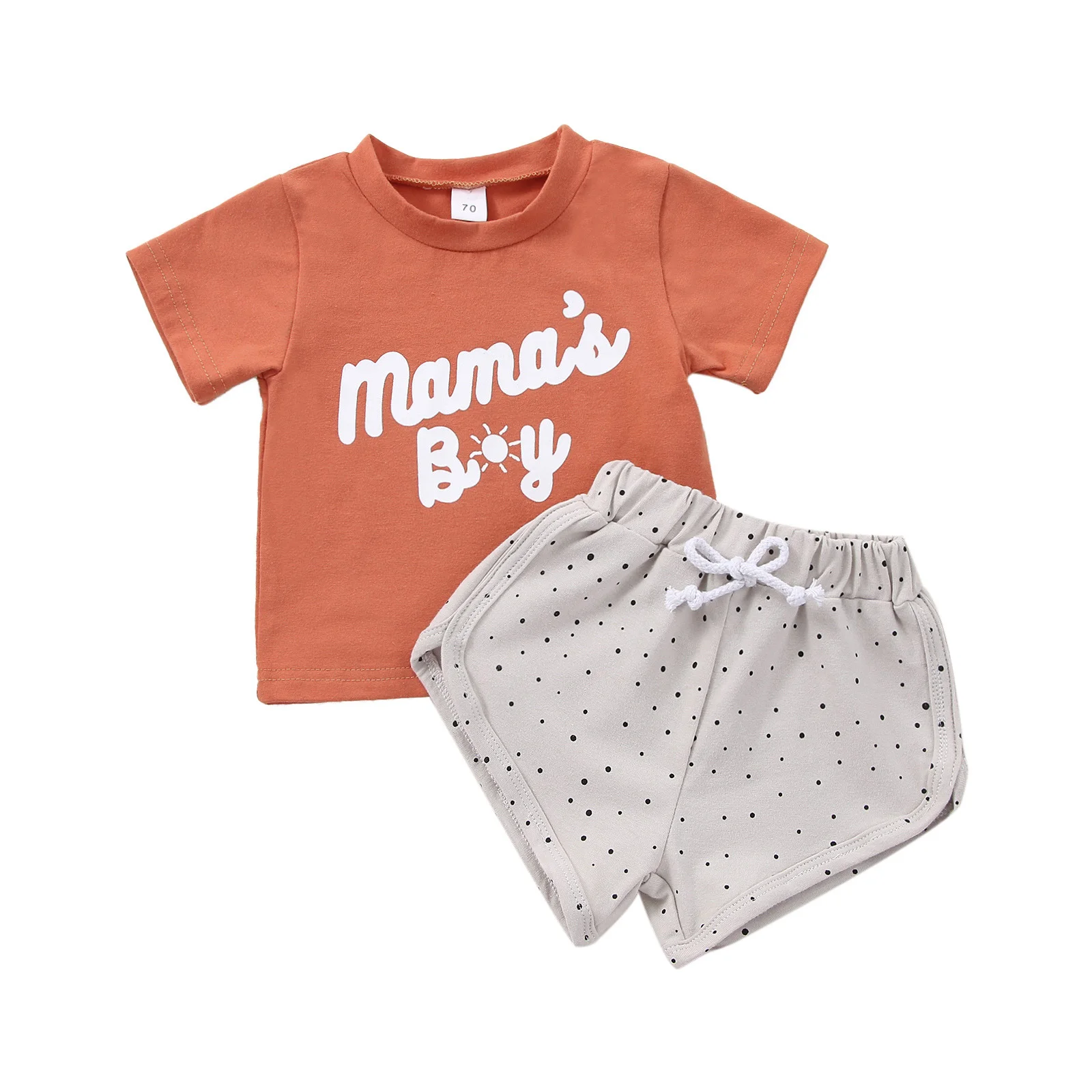 

Ma&Baby 0-24M Newborn Infant Baby Boy Girl Clothes Set Cute Letter T-shirt Tops Shorts Outfits Summer Costumes D35