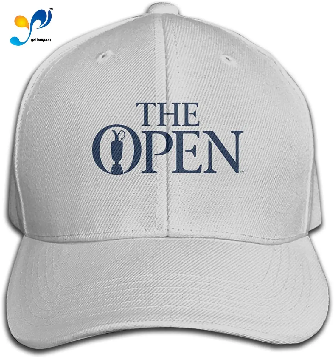 

Customized Duck Tongue Cap Cute Duck TongueCaps For Unisex Tour The Open Primary Mark 1c On Light Black