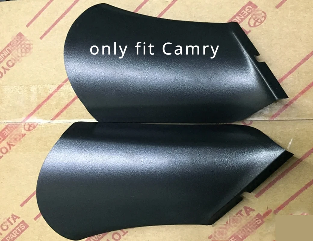 

Зеркало заднего вида, треугольное нижнее основание, черная пластиковая маленькая панель корпуса для Toyota Camry 7 2012-2016
