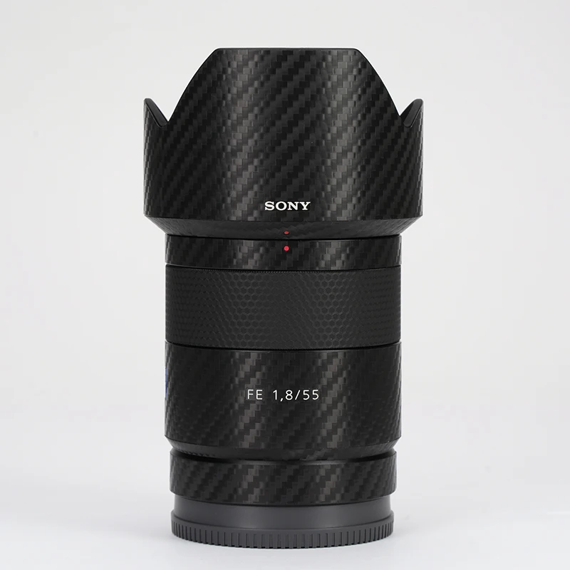 

Защитная пленка для объектива Sony 55 F1.8ZA SONY ZEISS 55-1,8 наклейка из углеродного волокна 3M
