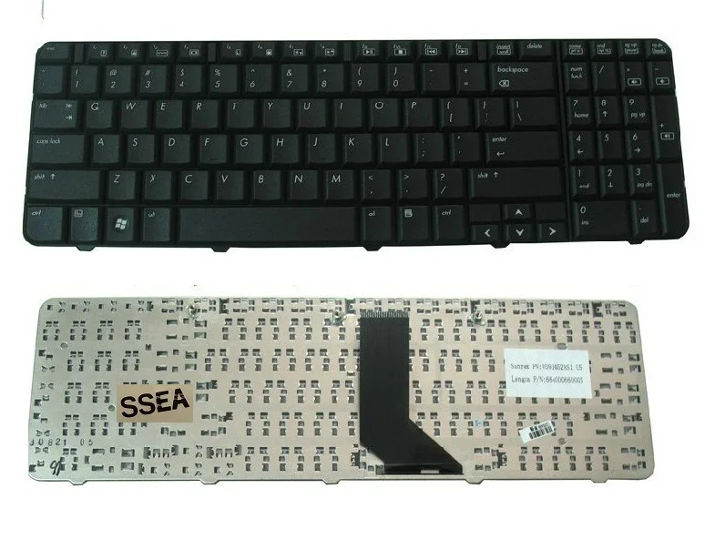 

Новая английская клавиатура для ноутбука HP Compaq CQ60 CQ60-100 G60 G60T