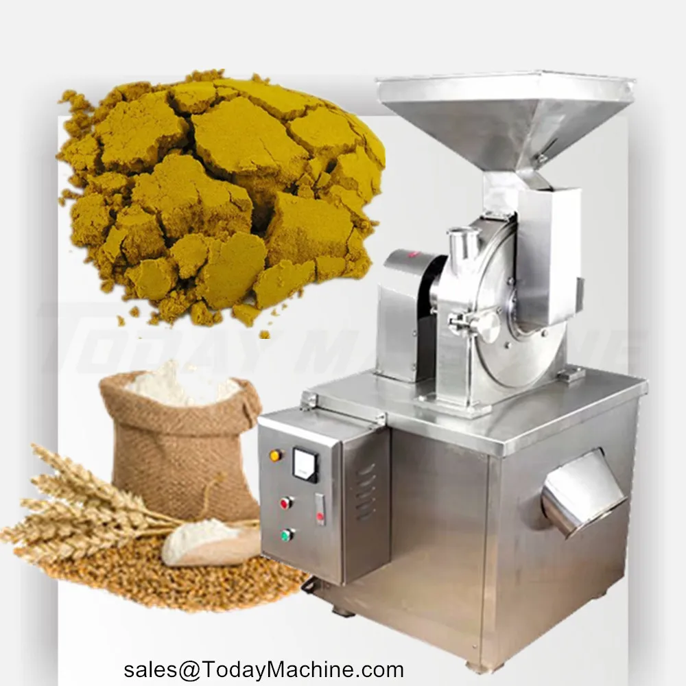 Black Pure Cocoa Powder Grinding Cacao Bean Processing Grinding Machine