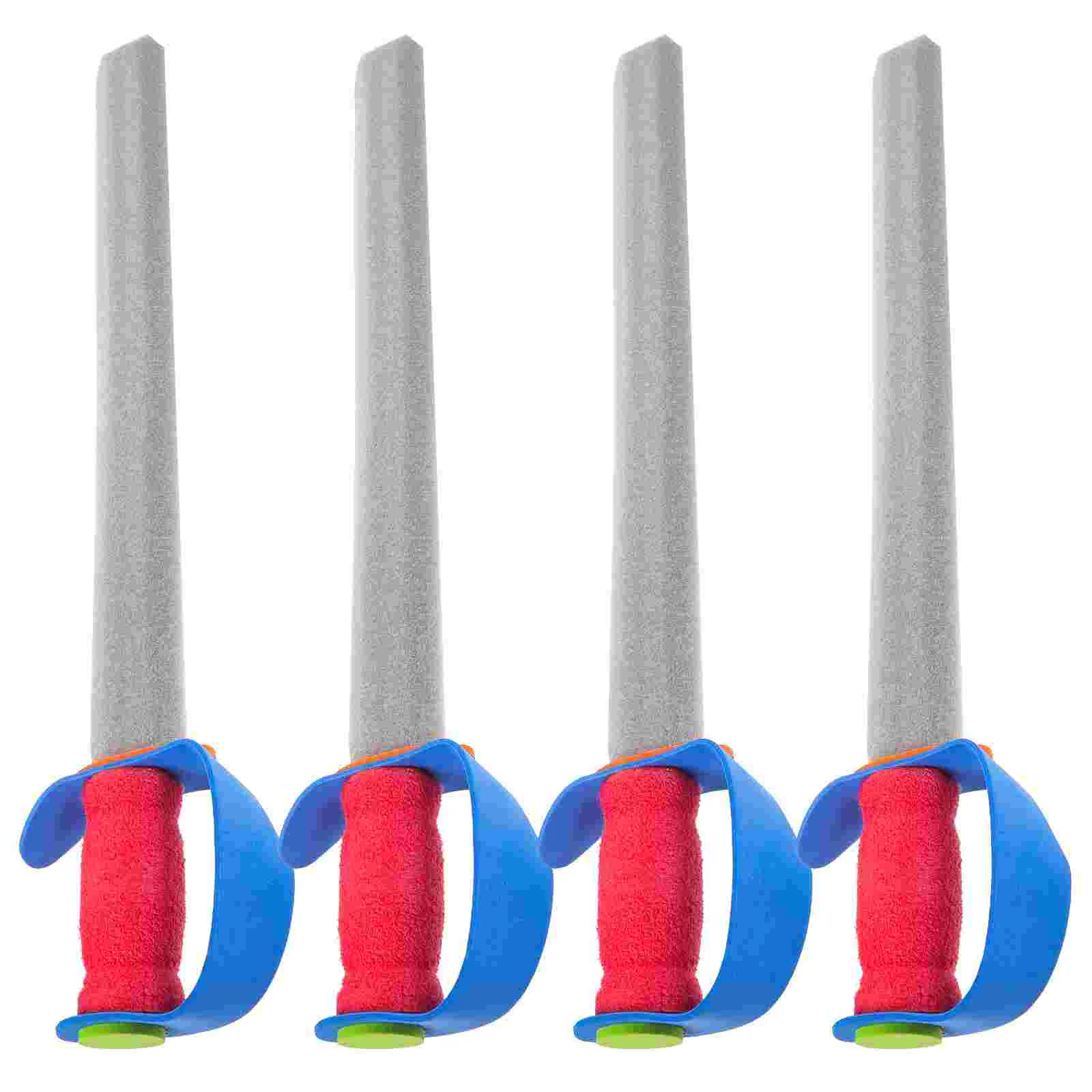 

4 Pcs Foams Plaything Swords Toy Toys Knight Kids Performance Safe Child Toddler