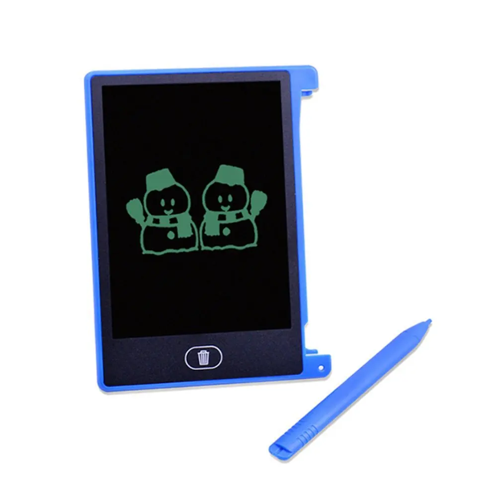 

Black/BlueTablet LCD light energy small blackboard Children's painting board safe