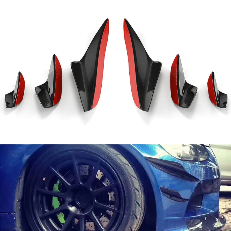 

Modified air knife carbon fiber front lip front bar air knife modified spoiler Spoilers Wings