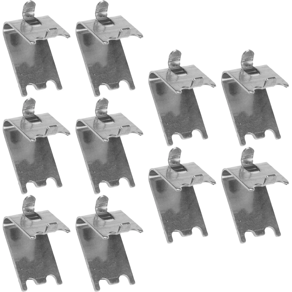 

10pcs Fridge Shelf Clamps Cooler Shelf Brace Clips Refrigerator Support Hooks