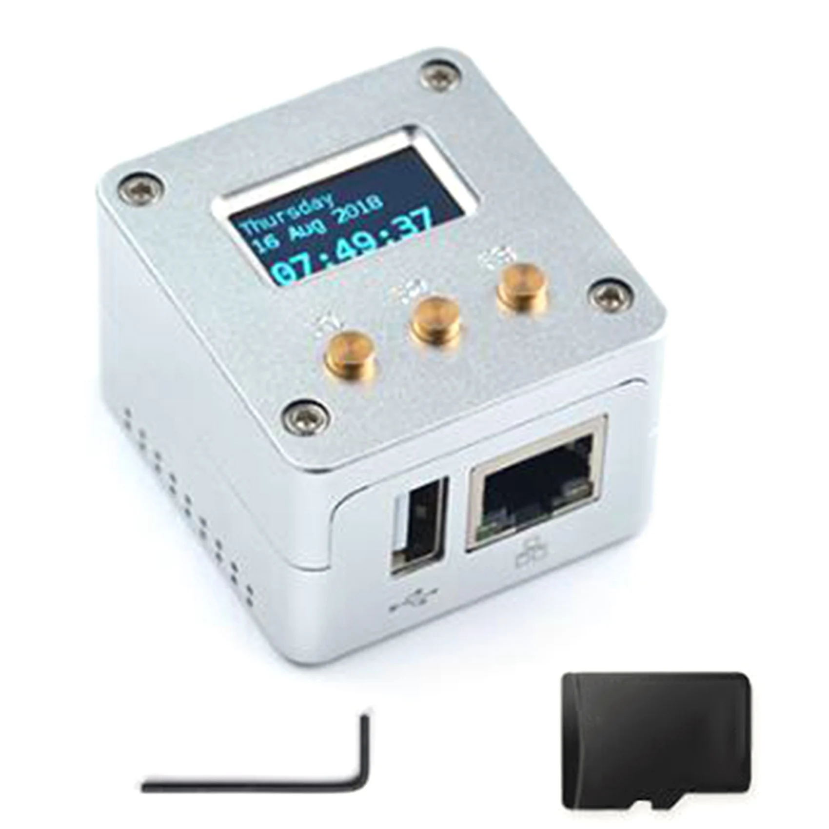 NanoPi NEO + OLED дисплей металлическая фотография комплект с открытым исходным кодом H3