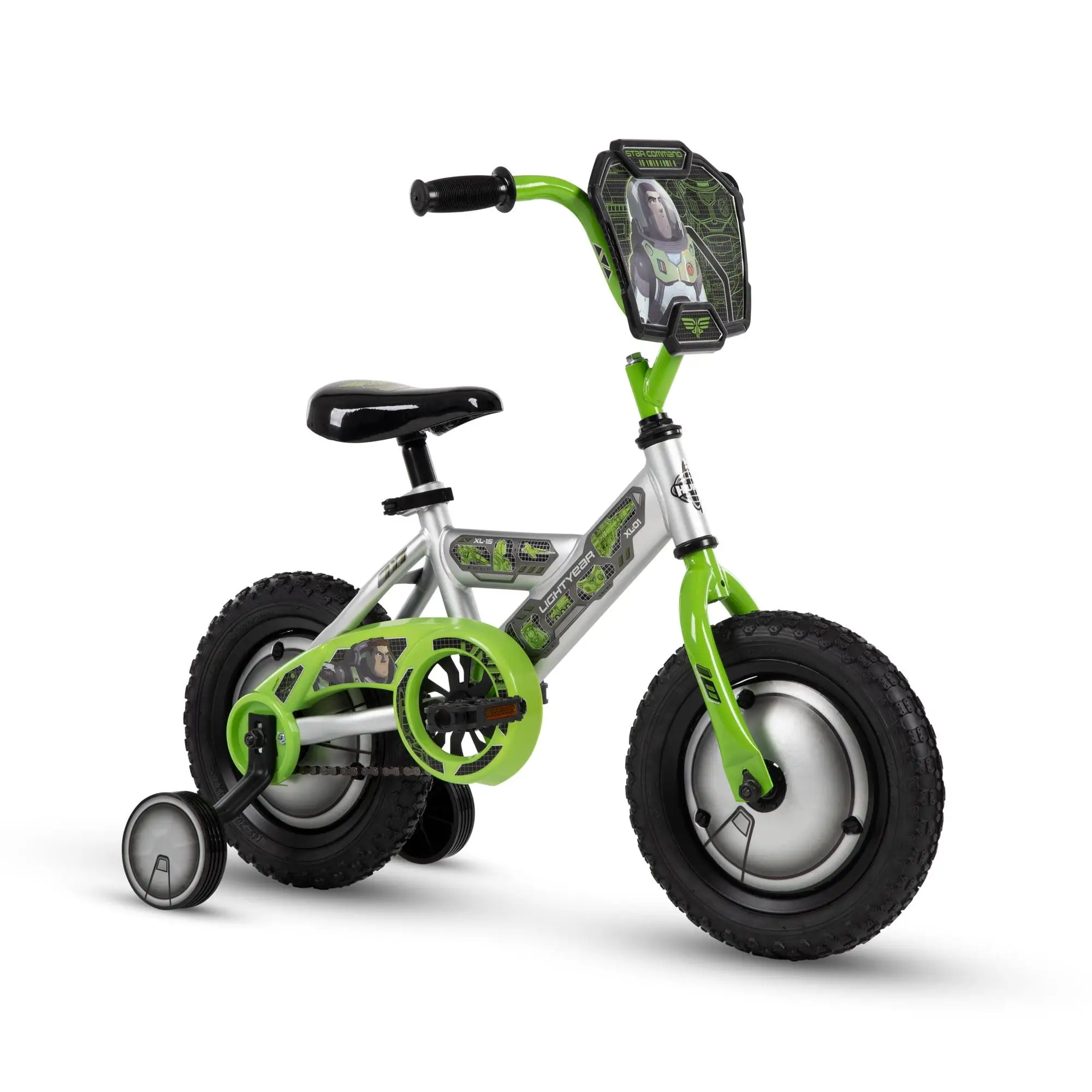 

12-дюймовый велосипед Pixar Lightyear от Huffy, серебристый