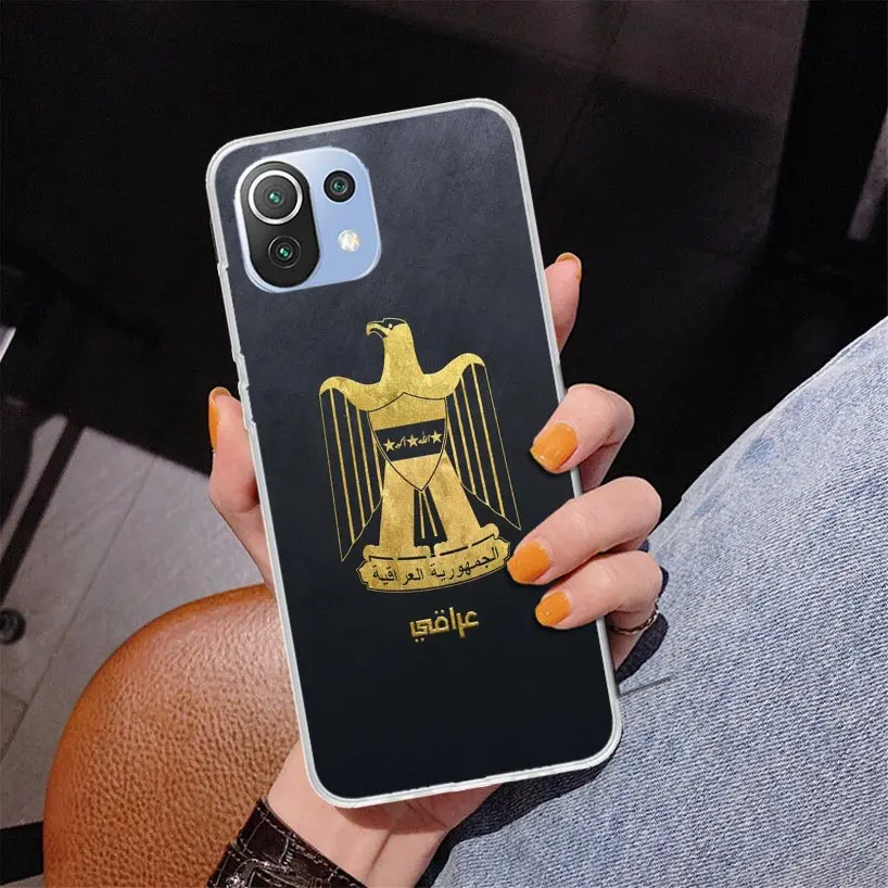 Чехол для телефона с национальным флагом Ирака Xiaomi Redmi Note 10 9S 9 8T 8 Pro 7 5 Mi 12T 11T 10T 9T 12 11