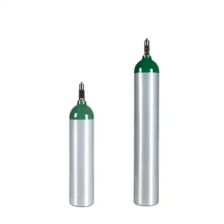 Стандартный медицинский алюминиевый кислородный баллон DOT Различные модели