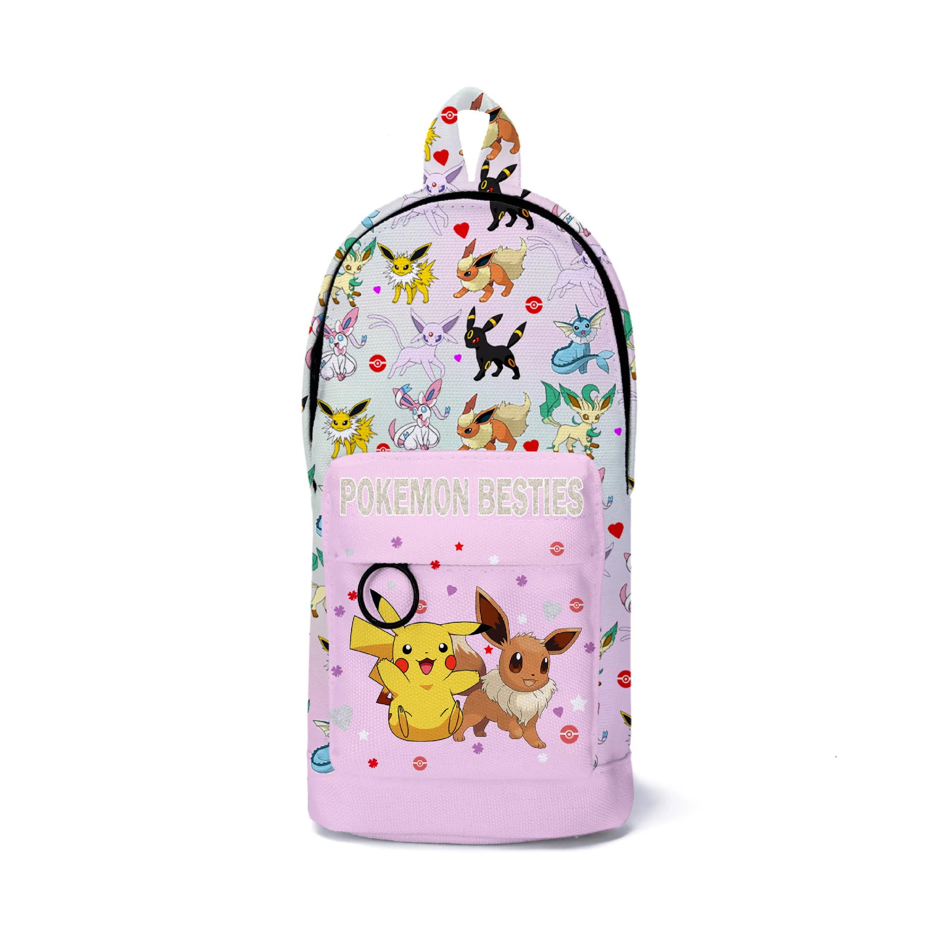 

Школьный чехол для карандашей с героями аниме, покемоном