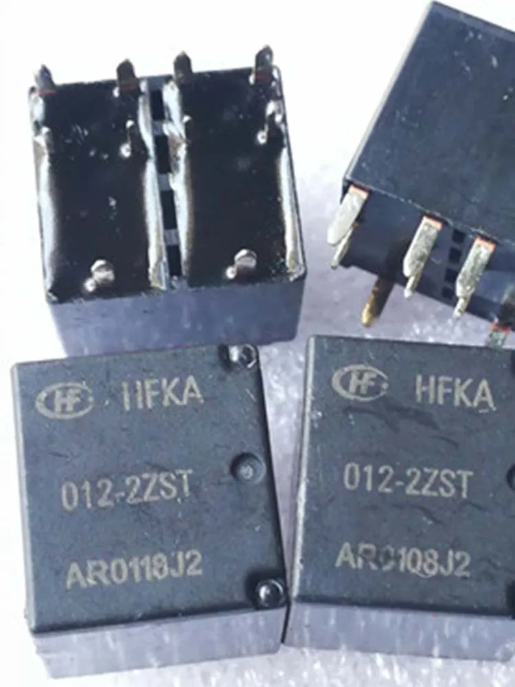 Реле HFKA 012-2ZST, 10 контактов, 12 В, 2 шт.